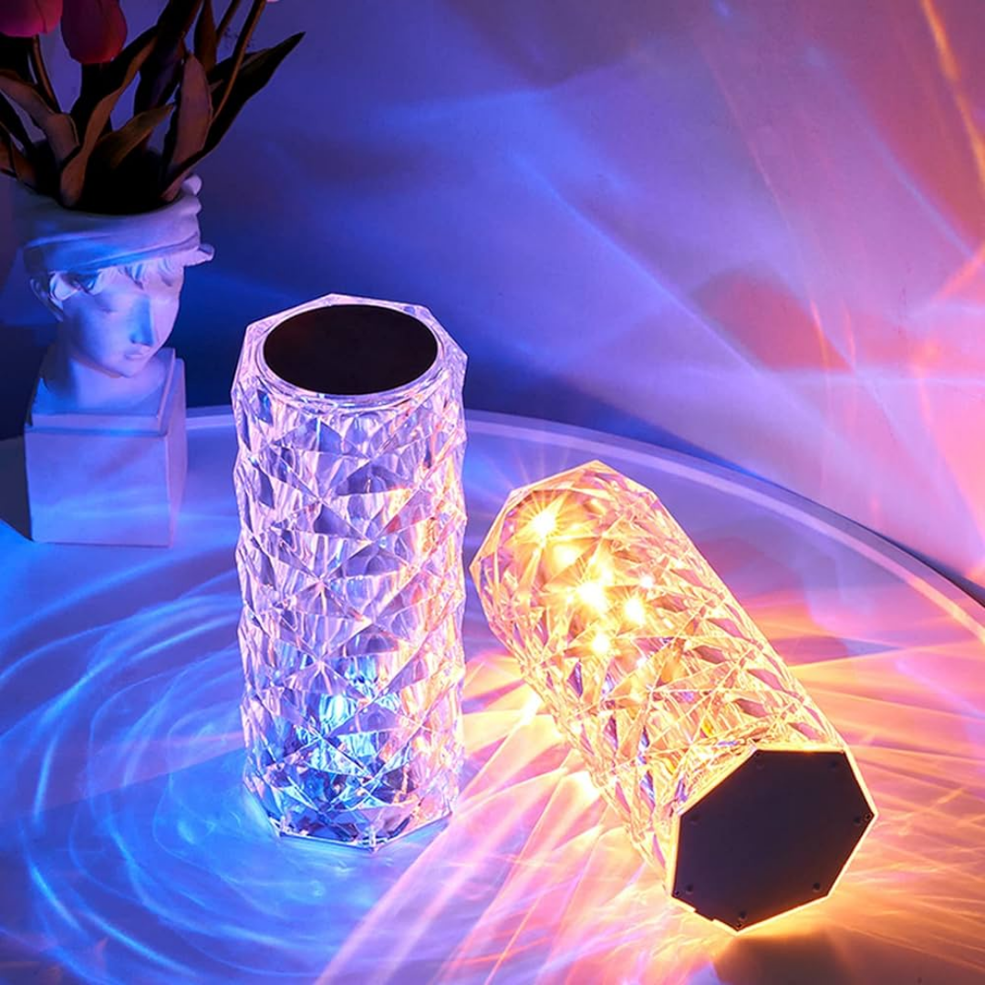 Lampe en cristal